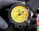 Replica Breitling Avenger Yellow Dial Black Bezel Black Non woven fabric Strap Watch 43mm (8)_th.jpg